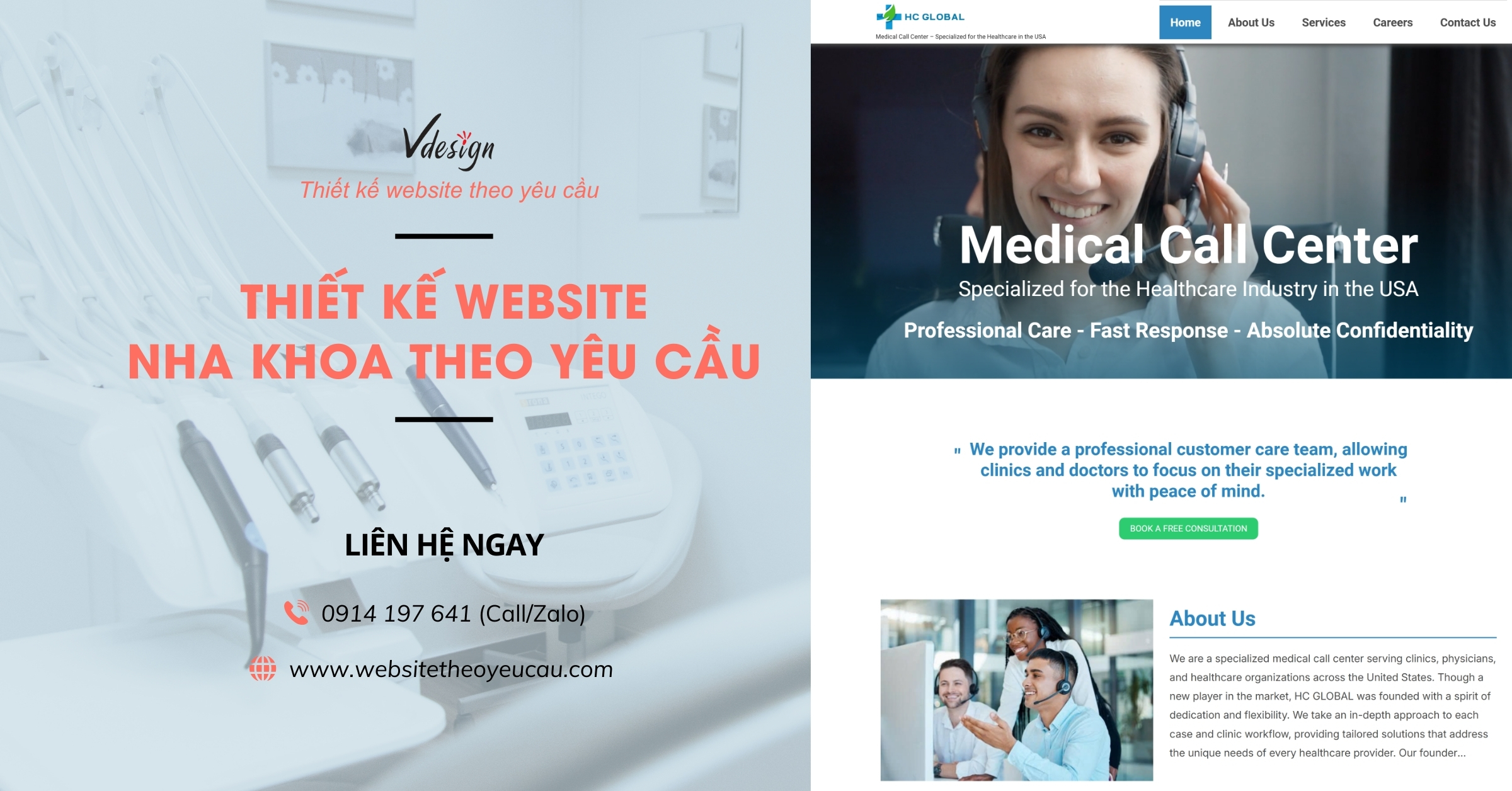 Thiết Kế Website Nha Khoa Mẫu Đẹp - Tối Ưu Đặt Lịch - Chỉ 5tr8