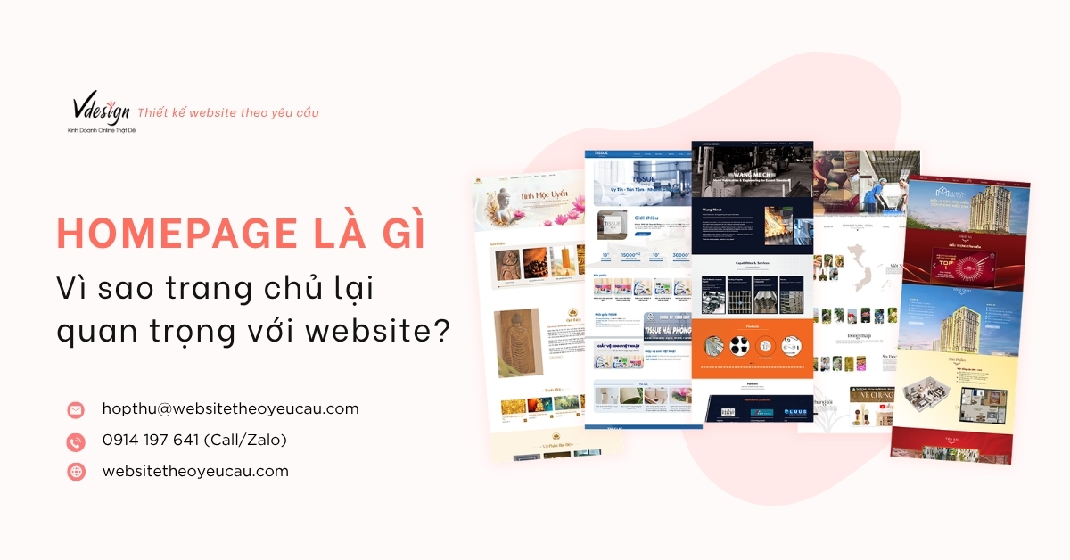 Homepage là gì? Vì sao trang chủ lại quan trọng với website