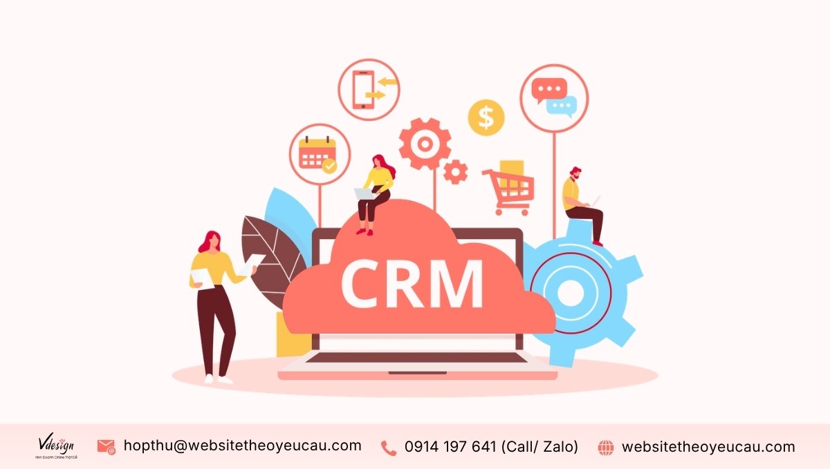 Các cách tích hợp CRM vào website phố biến hiện nay