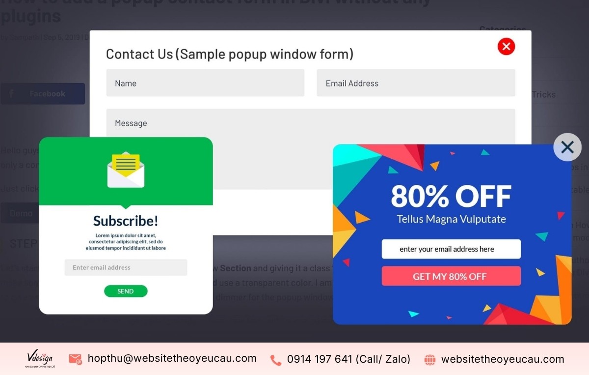 Việc tích hợp popup trên website sẽ mang đến rất nhiều lợi ích...