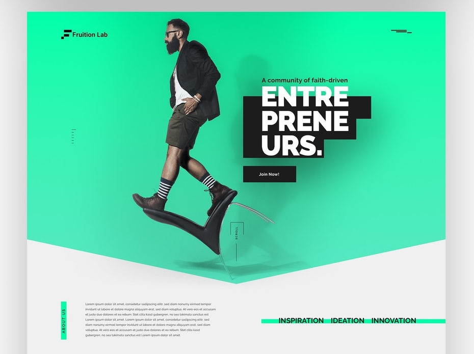 Xu hướng thiết kế website với bóng mềm và các lớp nổi