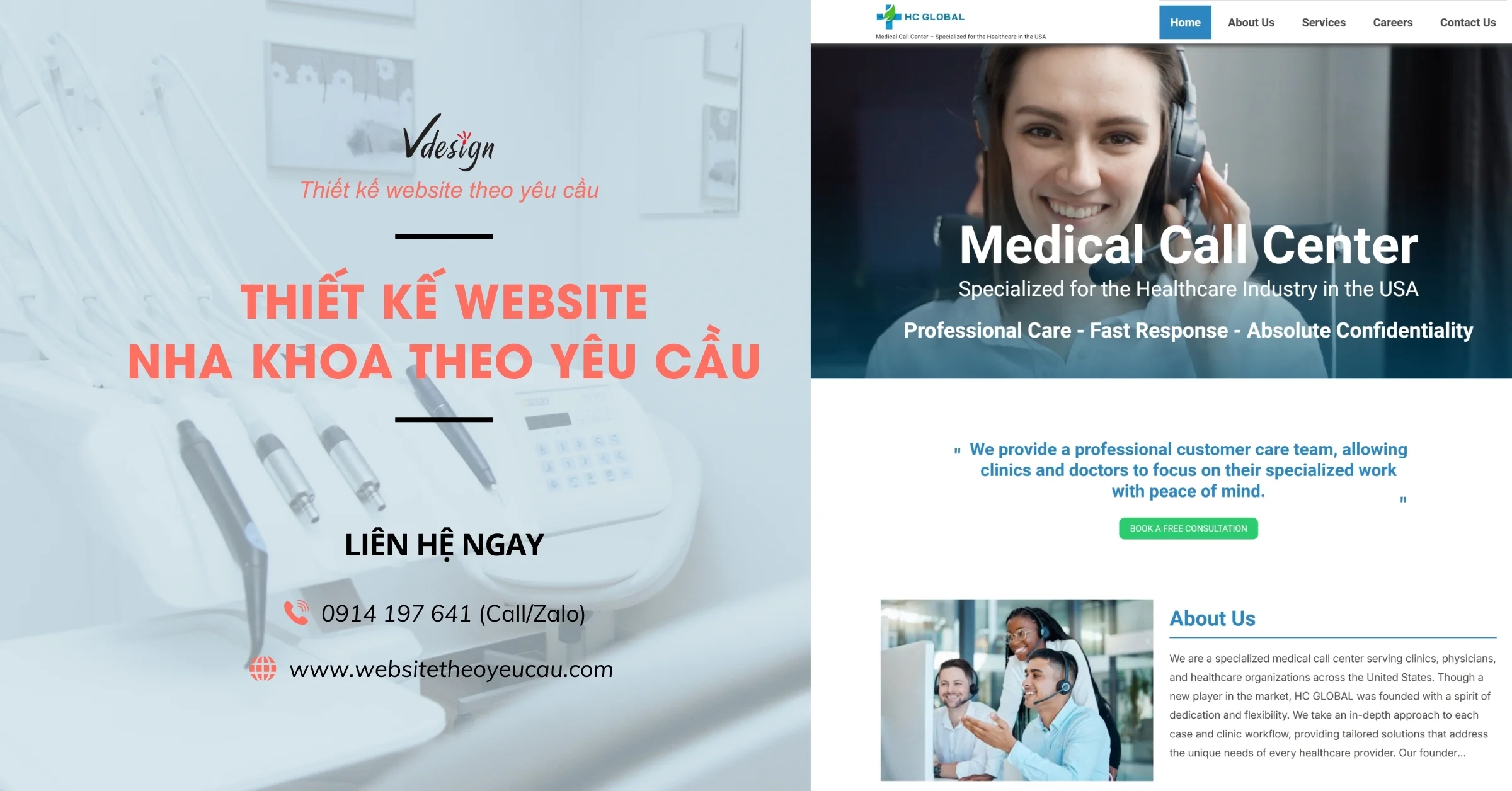 Thiết Kế Website Nha Khoa Mẫu Đẹp - Tối Ưu Đặt Lịch - Chỉ 5tr8