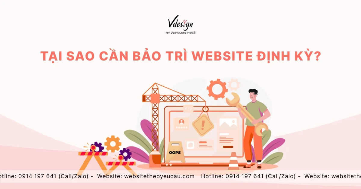 Tại sao cần bảo trì website định kỳ?
