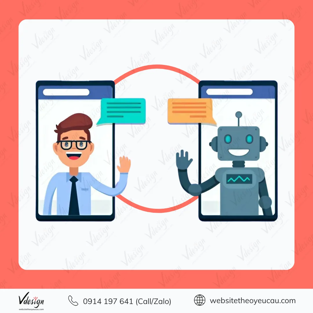 Website tích hợp Chatbox hoặc Trợ lý Ảo AI sẽ giúp bạn hỗ trợ khách hàng nhanh chóng, hiệu quả hơn.