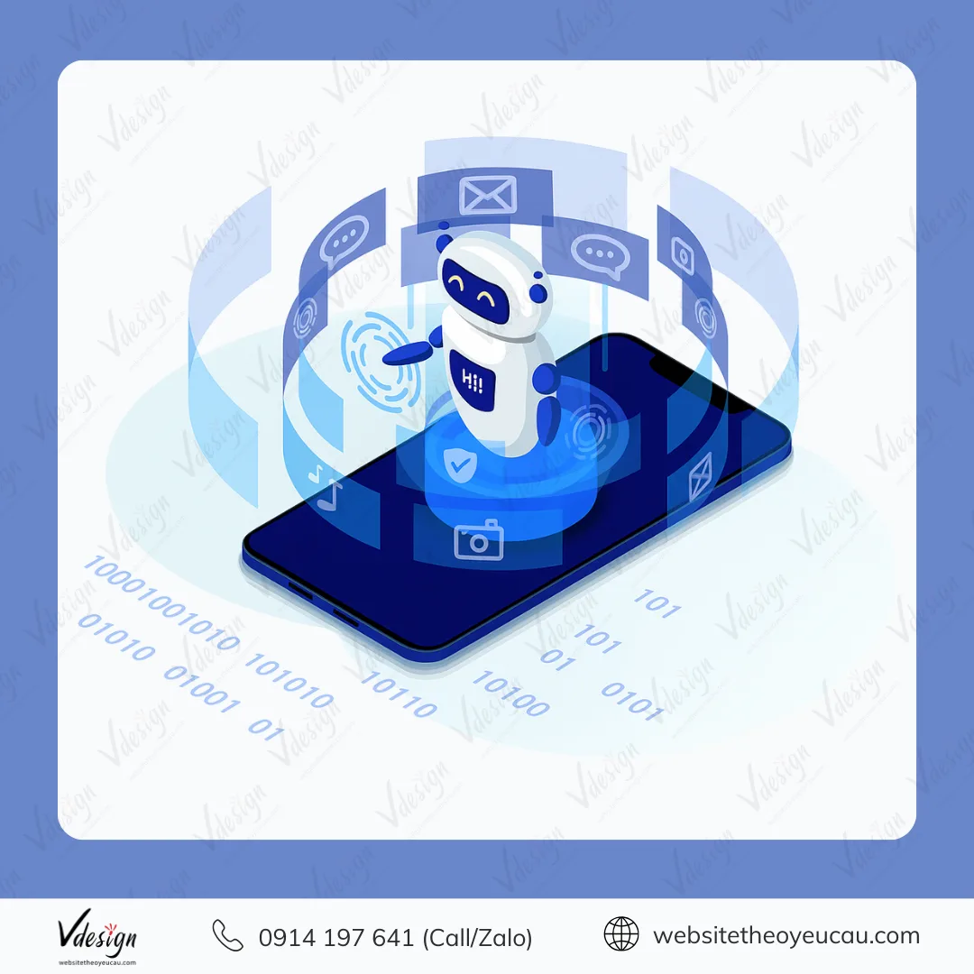 Không chỉ vậy website sử dụng Chatbox và Trợ lý Ảo sẽ giúp bạn xây dựng kịch bản CSKH thông minh