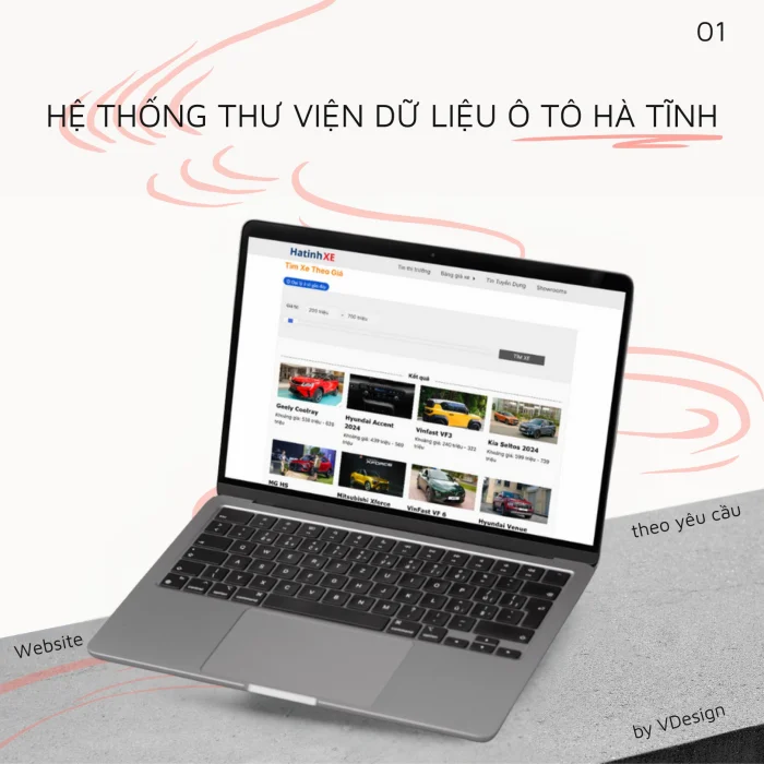 Dự Án Website Hệ Thống Dữ liệu Ô Tô Hà Tĩnh