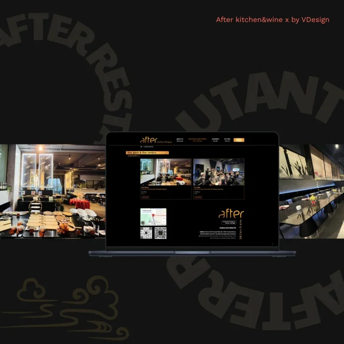 Dự Án Website After Kitchen & Wine Restaurant
