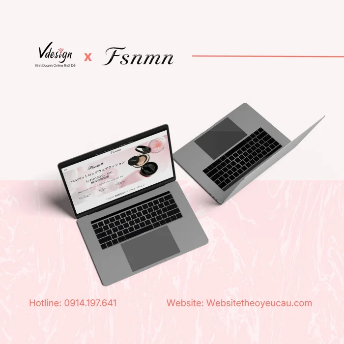 Landing Page FSNMN Online Store
