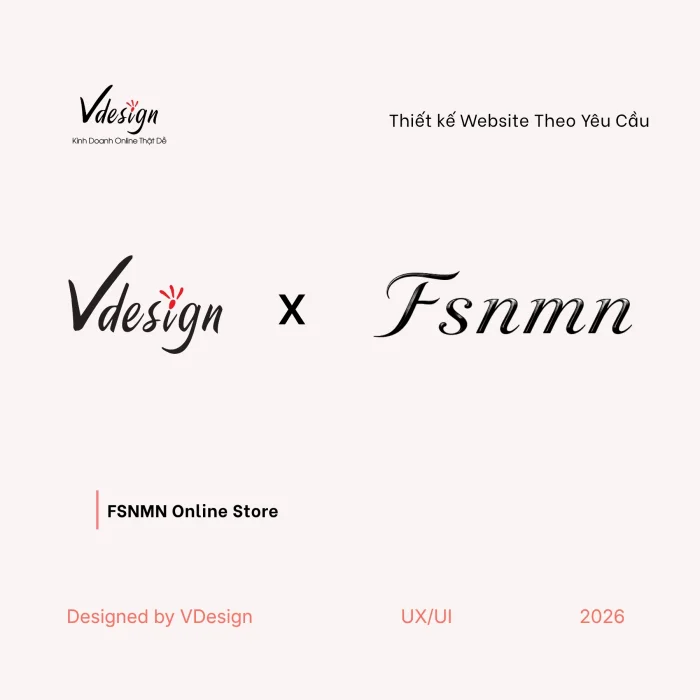 Landing Page FSNMN Online Store