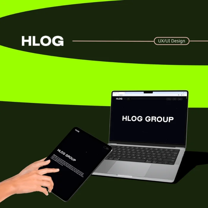 Landing Page HLOG Group – Giao Diện Hiện Đại & Chuyên Nghiệp | VDesign