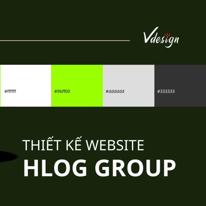 Landing Page HLOG Group – Giao Diện Hiện Đại & Chuyên Nghiệp | VDesign